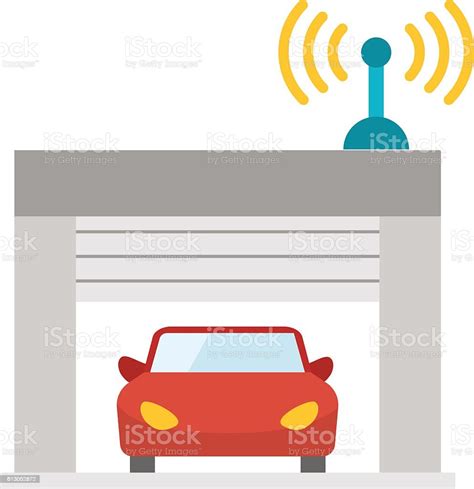 Red Cartoon Car Front View Stock Illustration - Download Image Now ...