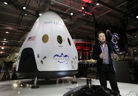 SpaceX: Elon Musk unveils spacecraft to ferry astronauts to Space ...