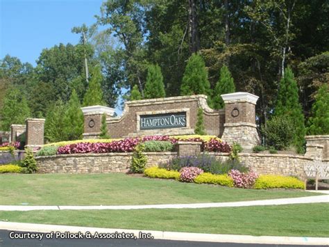 Subdivision & Business Entrance Way Portfolio | Green Acres Landscaping ...