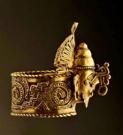 Ancient Aztec Gold Artifacts