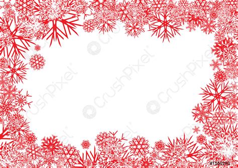 Christmas Background With Red Frame - stock vector 1560293 | Crushpixel