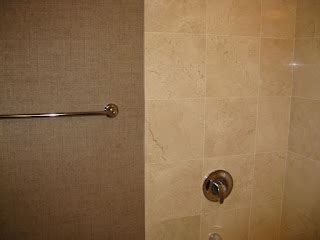 Textured Bathroom Wallpaper