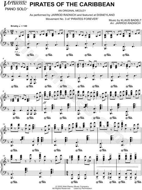 35+ Hans zimmer pirates of the caribbean piano sheet music ideas in ...