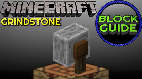 Grindstone - Minecraft Block Guide - YouTube