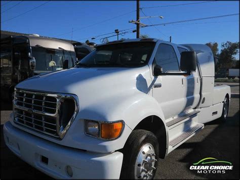 2001 Used Ford F650 SUPER CREWZER Toy Hauler in California, CA ...