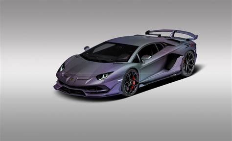 Lamborghini Aventador SVJ Portrayed In Three Distinct Paint Jobs ...