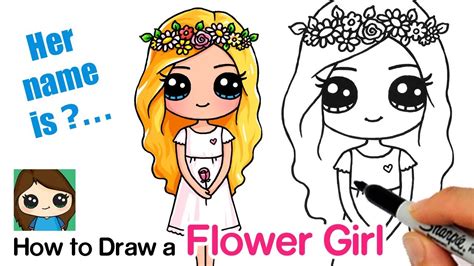 How To Draw Cute Cartoon Girls - Fatintroduction28