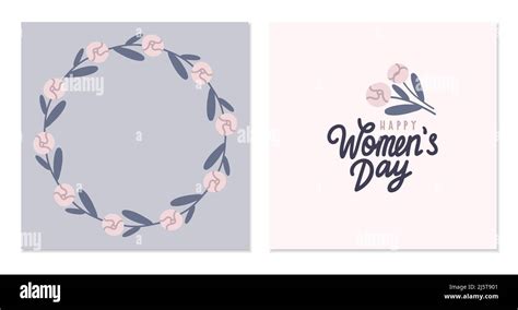 Woman's day cards Stock Vector Image & Art - Alamy