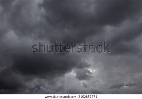 Dark Sky Rain Clouds Stock Photo 2152859771 | Shutterstock