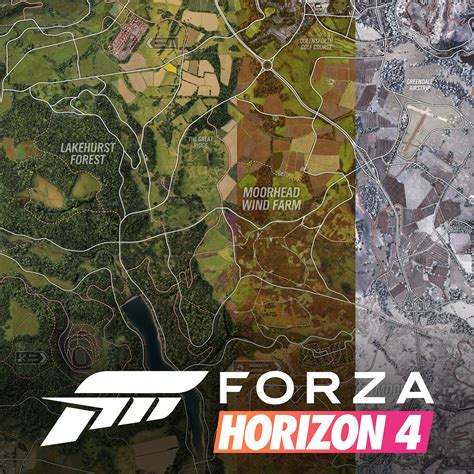 Forza Horizon 4 Full Map