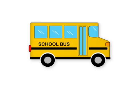 School Bus Clipart Graphic by Inkspired by Tahj · Creative Fabrica