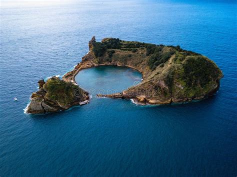 Islet of Vila Franca Do Campo Near San Miguel Island, Azores ...