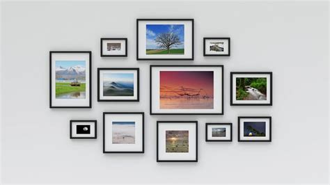 37 Different Types of Picture Frames | Gallery wall, Gallery wall ...