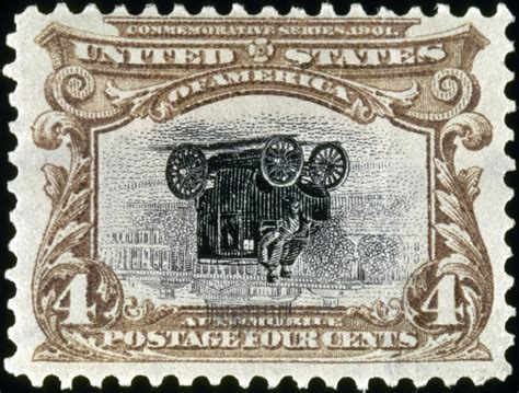 Stretched Canvas Art - U.S. Postage Stamp 1901. /Nunited States Pan ...