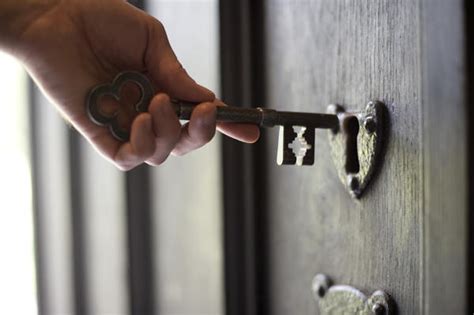 Old fashioned key and lock-6828 | Stockarch Free Stock Photos