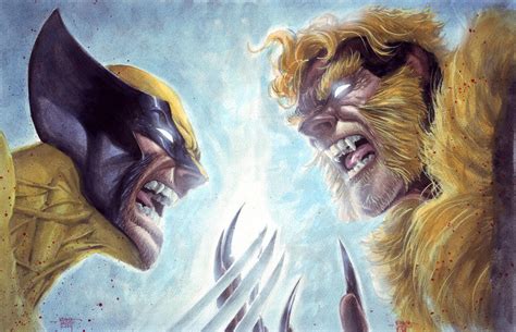 Wolverine vs Sabretooth 2 by edtadeo on DeviantArt