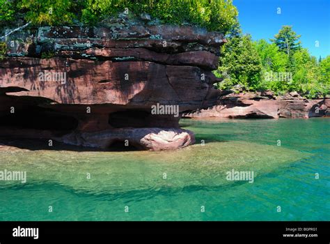 Apostle Islands of Lake Superior Stock Photo - Alamy