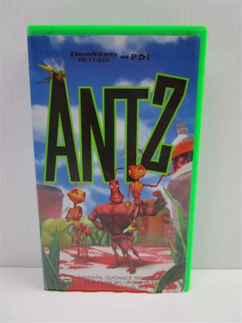 ANTZ, DREAMWORKS, VHS Tape, Vintage Video, Movie, PG, 1998 £11.81 ...