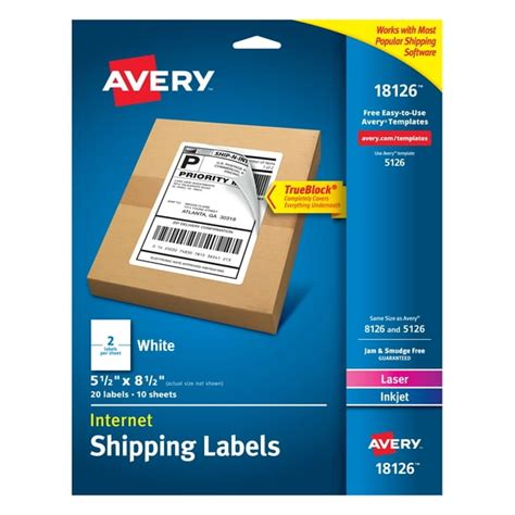 Avery 18163 Word Template