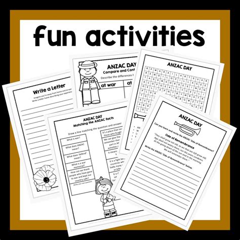 ANZAC Day activities and craft pack - Laughing Kids Learn