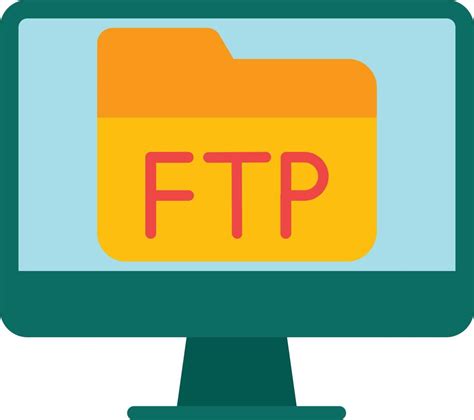 Ftp Flat Icon 11485702 Vector Art at Vecteezy