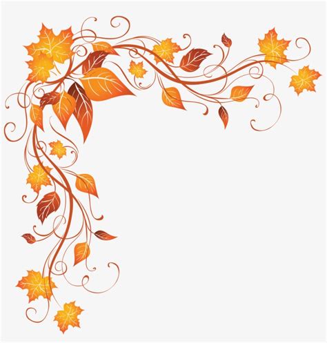 Autumn Border - Fall Leaves Png Border Transparent PNG - 2000x2000 ...