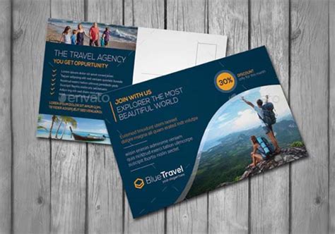 40+ Travel Postcard Templates | Free & Premium Downloads