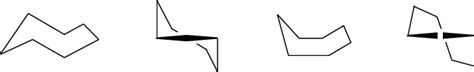 Conformations of cycloheptane. | Download Scientific Diagram