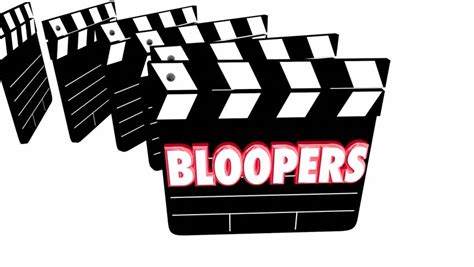 Bloopers Outtakes Mistakes Wrong Flubs Movie Stock Footage Video (100% ...