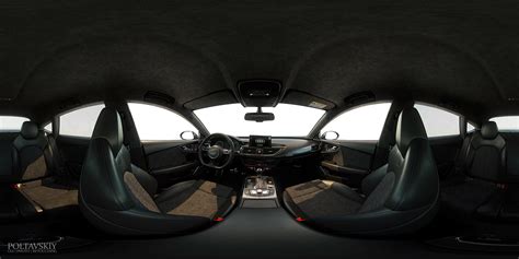 Audi RS7 Interior 360° - CGI & Retouching on Behance