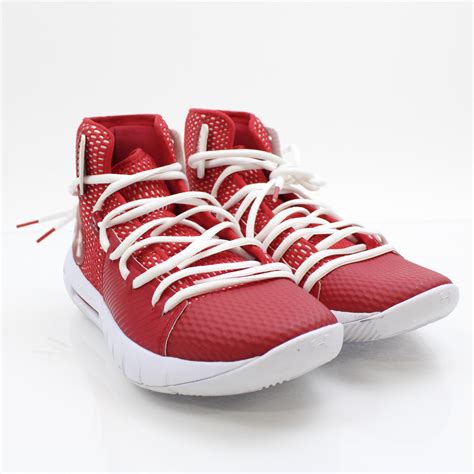 Under Armour Basketball Shoe Men's Red/White New with Defect 12 ...