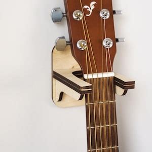 Wood Guitar Stand, Guitar Wall Mount Horizontal, Guitar Wall Mount ...