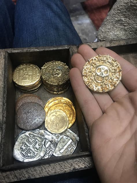 An Aztec gold piece and some of the other prop coins my dad has from ...