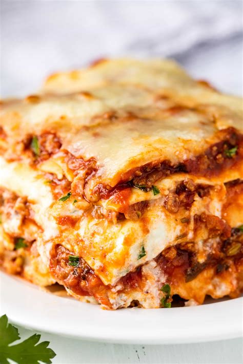 best ever lasagna with bechamel sauce