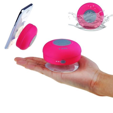 Waterproof Wireless Hand-free Shower Speaker for Bathroom,Beach