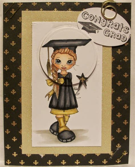 For the Love of Cardmaking: Graduation Girl!