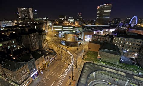 Manchester Skyline at Night - Ed O'Keeffe Photography