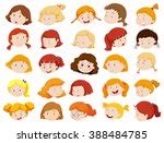 Kids Faces Clipart Free Stock Photo - Public Domain Pictures