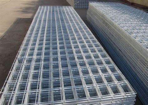 2 X 4 Galvanized Welded Wire Mesh Panels Powder Coated Surface Treatment