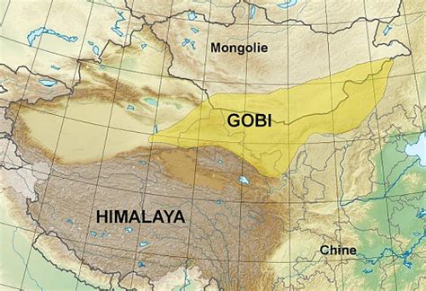 Where Is The Gobi Desert On The Map