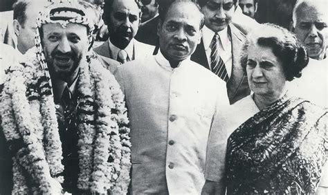 Yasser Arafat Meets Mrs. Gandhi Photograph by Retro Images Archive ...