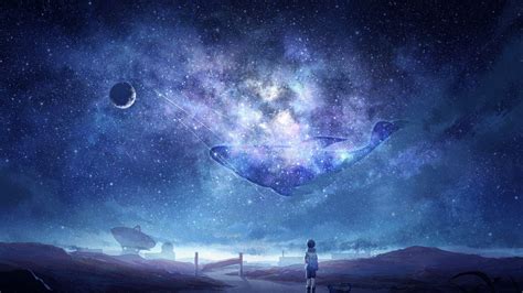 Galaxy Anime Wallpapers - Wallpaper Cave