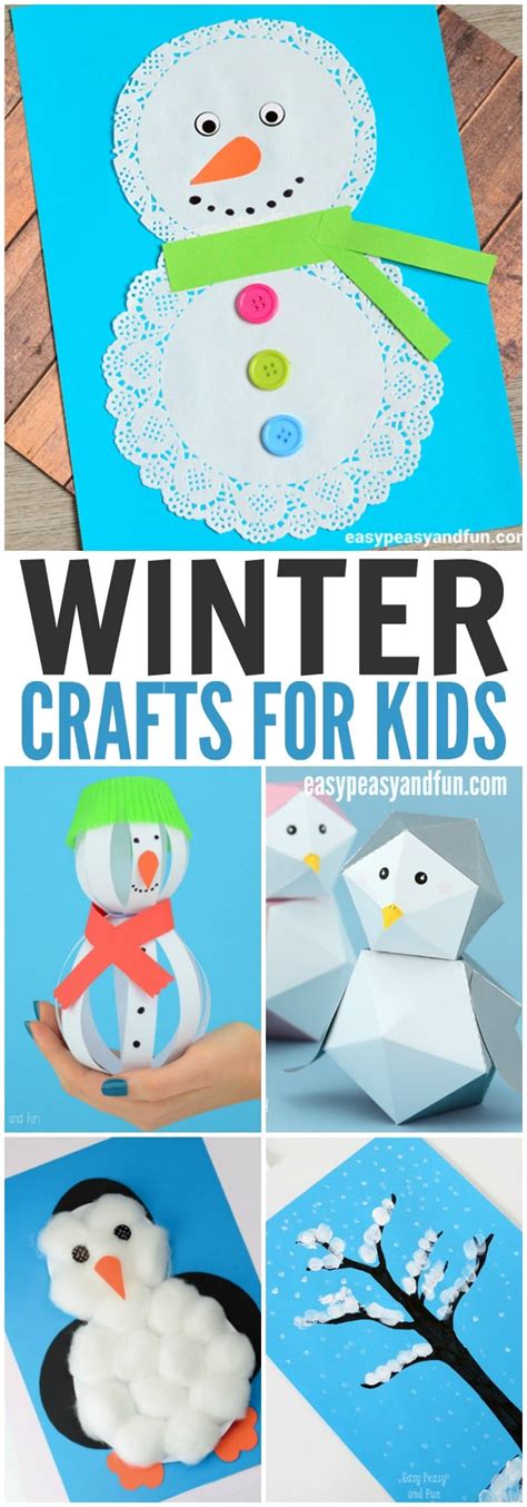 Winter Crafts for Kids to Make - Fun Art and Craft Ideas for All Ages ...