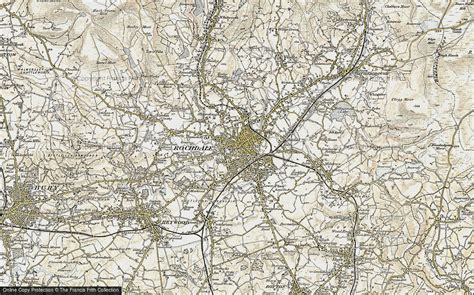 Historic Ordnance Survey Map of Rochdale, 1903