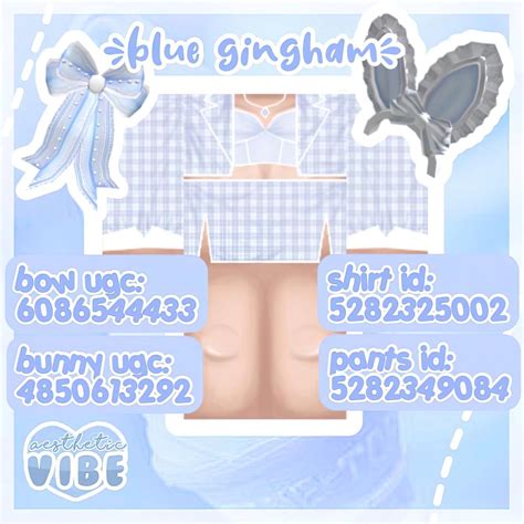 Here are four baby blue soft aesthetic Roblox outfits with matching ...