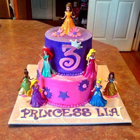 Disney Princess Birthday Cake - CakeCentral.com