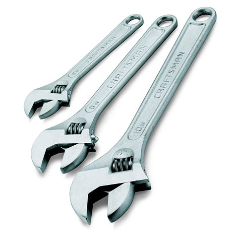 Craftsman 3 pc. Adjustable Wrench Set