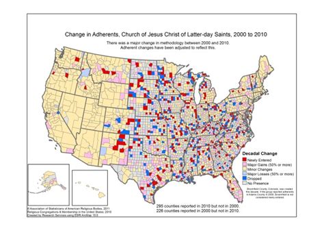 Mormon Chronicles: Most to least Mormon states (and Salt Lake found to ...