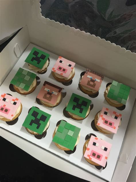 Minecraft Cupcakes | Sweet Treats