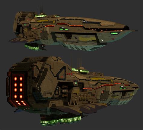 Battleship Concept image - Shattered Worlds:War-torn mod for Freelancer ...